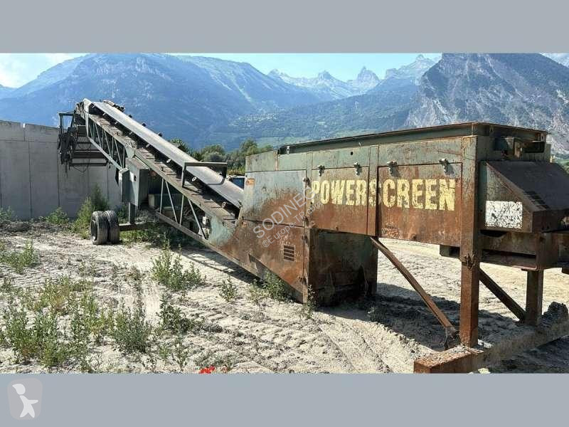 Krossning, återvinning Powerscreen  SAUTERELLE