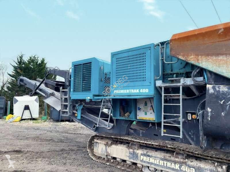 Britadeira, reciclagem Powerscreen