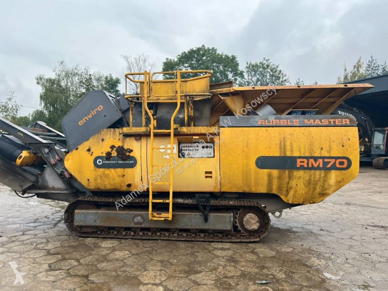 Knusning, genvinding Rubble Master RM 70