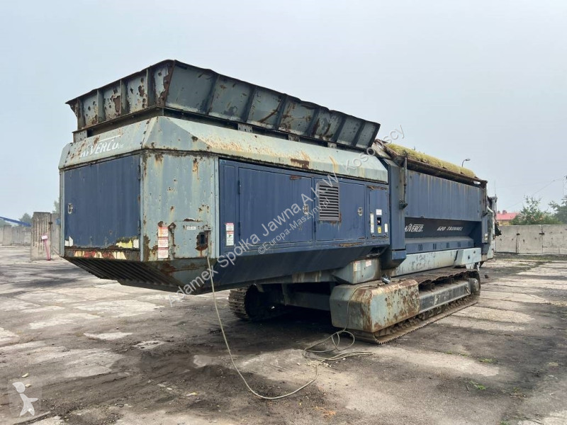 Drvenie, recyklácia Kiverco Trommel 620