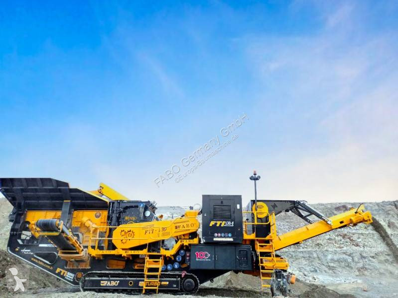 تفتيت، إعادة التدوير Fabo  FTI-130 Mobiler...
