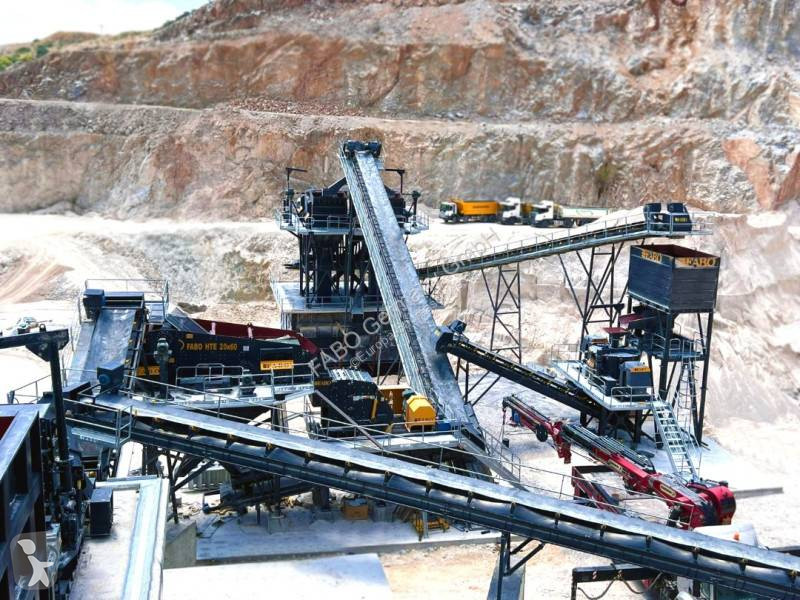 تفتيت، إعادة التدوير Fabo  750 t/h Stationäre...