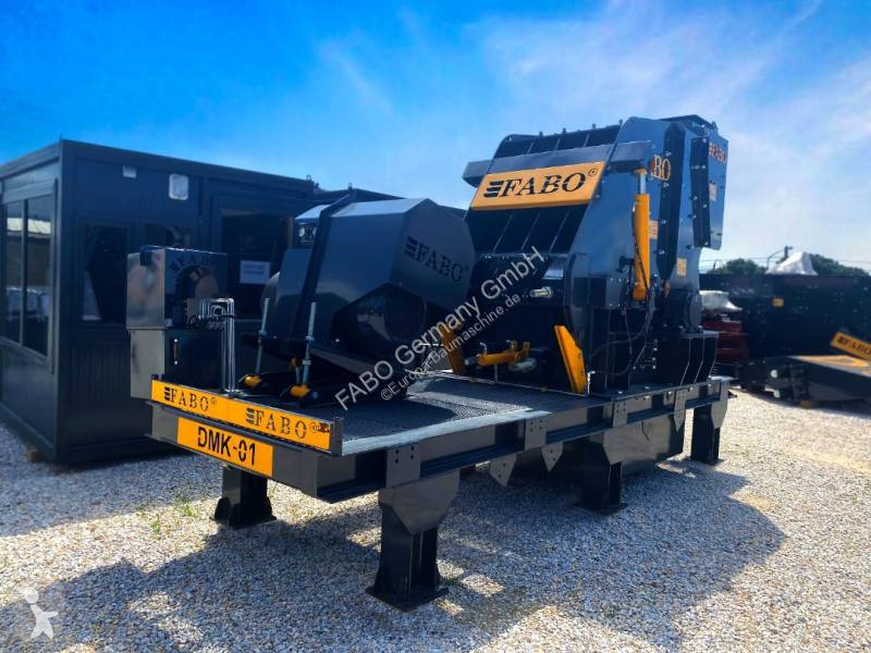 تفتيت، إعادة التدوير Fabo  DMK-01 Serie 130–200...