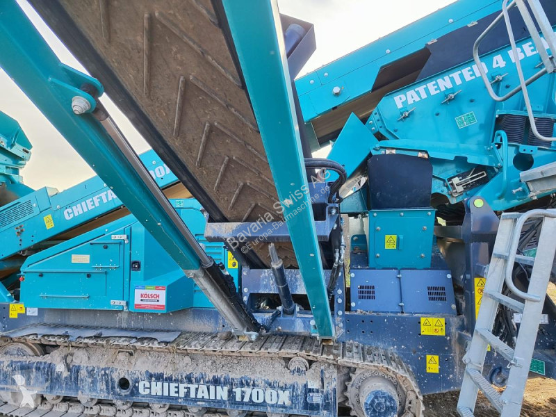 Knusning, genvinding Powerscreen