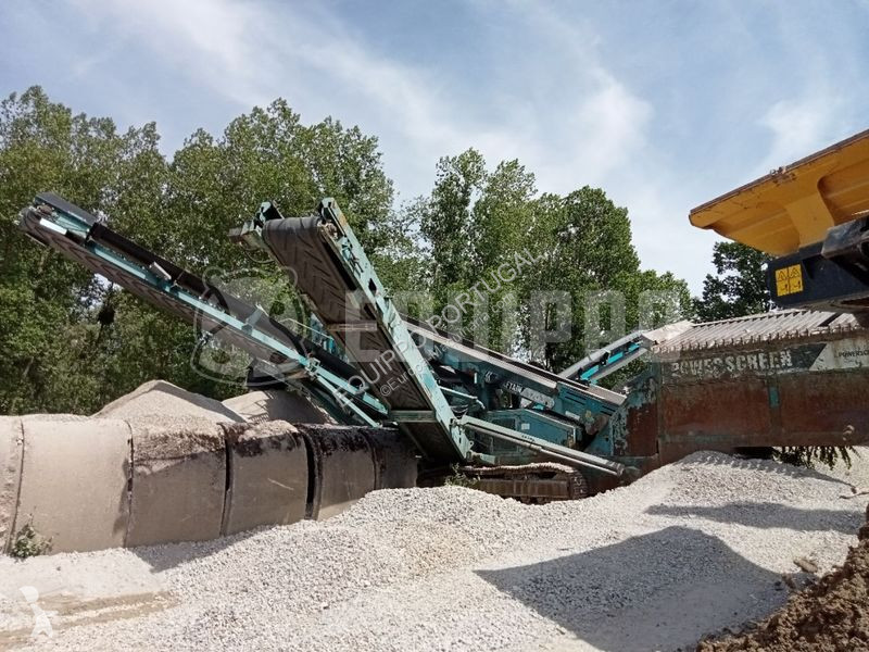 Drvenie, recyklácia Powerscreen