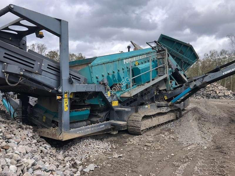 تفتيت، إعادة التدوير Powerscreen