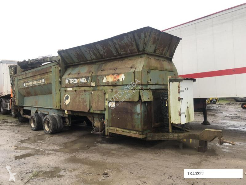 تفتيت، إعادة التدوير Powerscreen Trommel 600