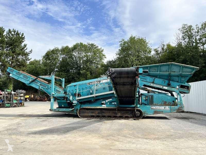 تفتيت، إعادة التدوير Powerscreen