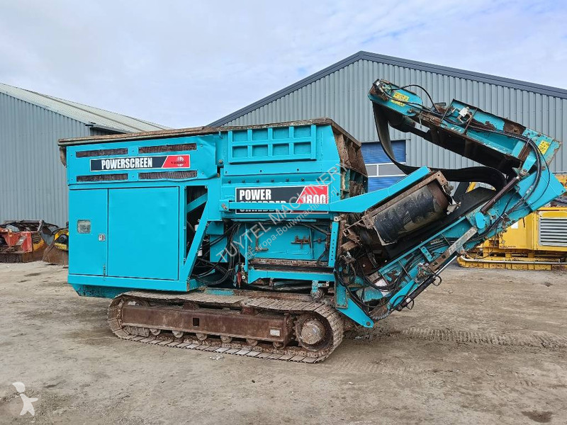 تفتيت، إعادة التدوير Powerscreen powershredder...