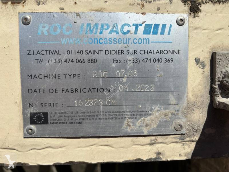 تفتيت، إعادة التدوير Roc Impact ROC 07.05