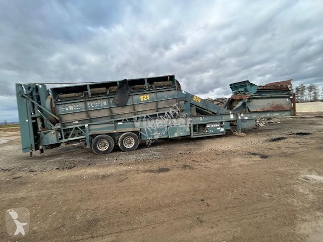 تفتيت، إعادة التدوير Powerscreen 624