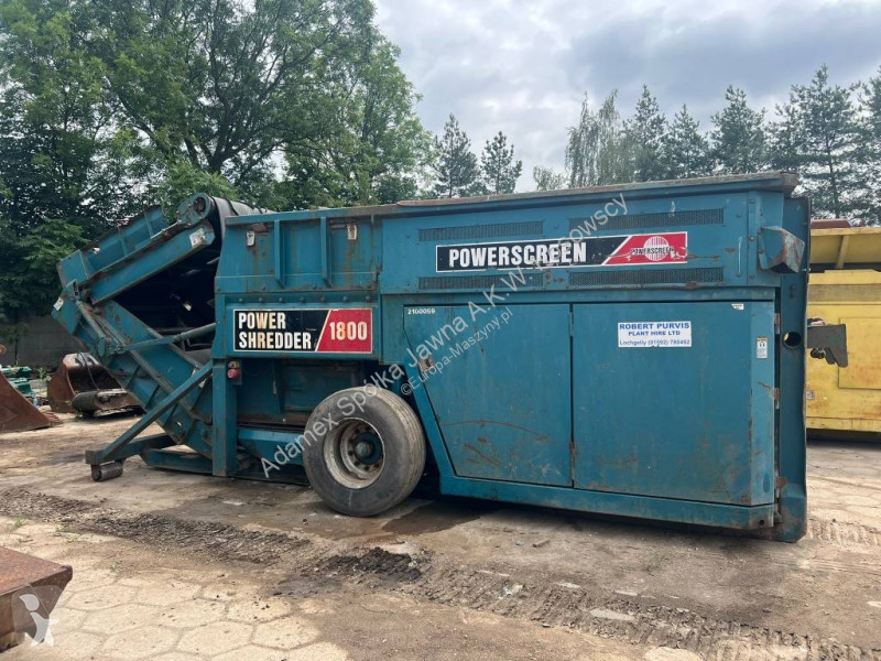 Concasare, reciclare Powerscreen Powershredder...