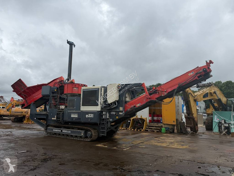 Drvenie, recyklácia Sandvik QS 331