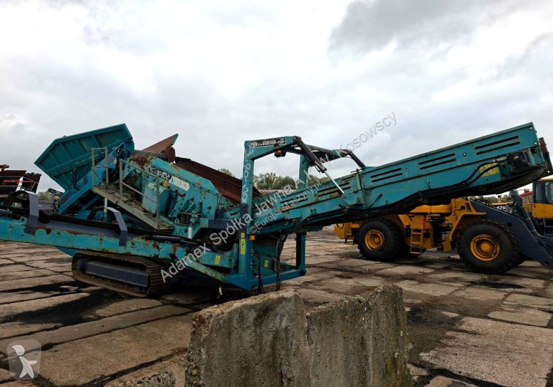 Krossning, återvinning Powerscreen