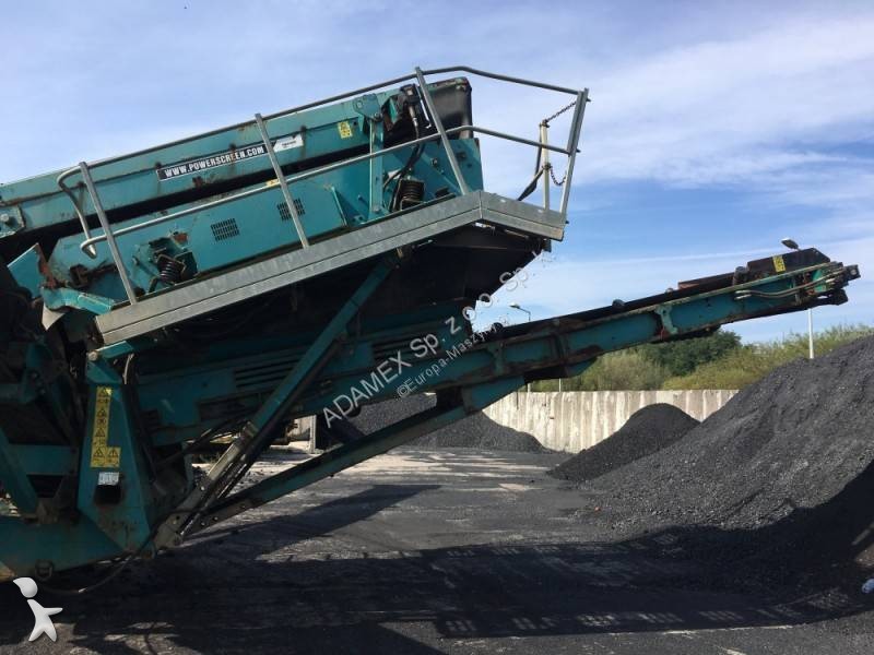 Krossning, återvinning Powerscreen Chieftain 1400