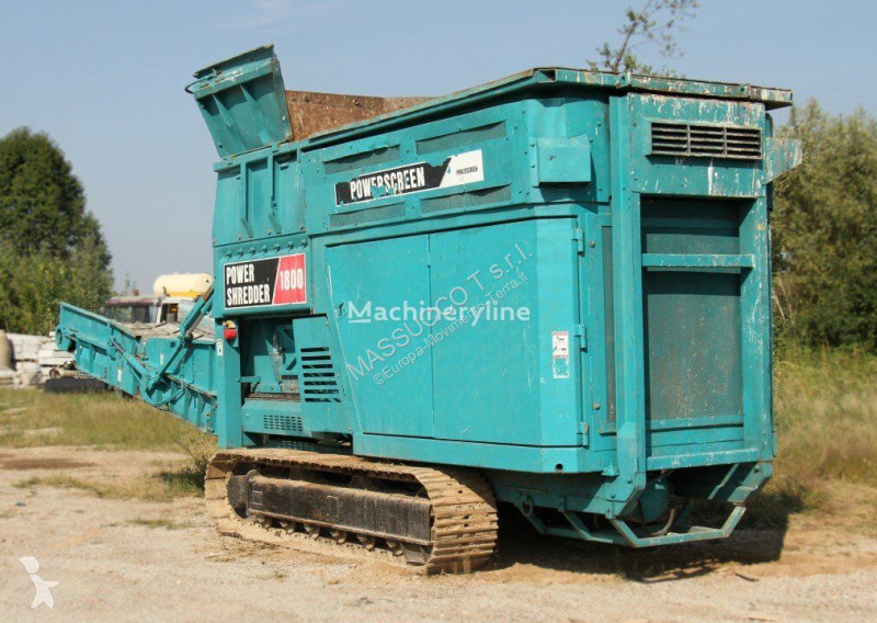 Krossning, återvinning Powerscreen...