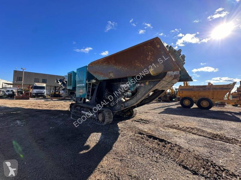 Knusning, genvinding Powerscreen