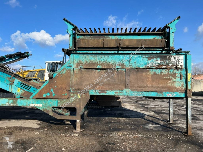 Krossning, återvinning Powerscreen