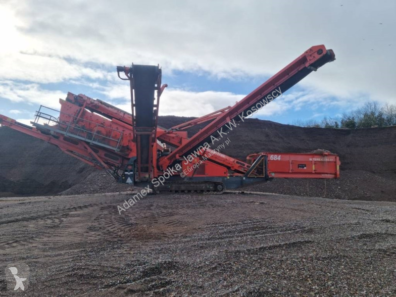 Drcení, recyklace Terex 684 3-DECK