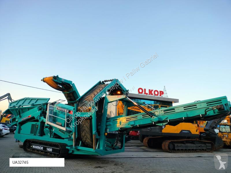 Britadeira, reciclagem Powerscreen - RATY -...