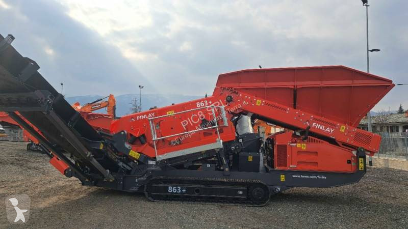 Concasare, reciclare Finlay 863