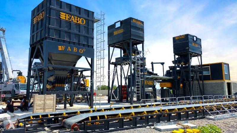 تفتيت، إعادة التدوير Fabo  Stationäre Brech-...