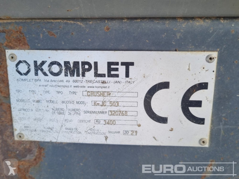 Breken, recyclen  K-JC503