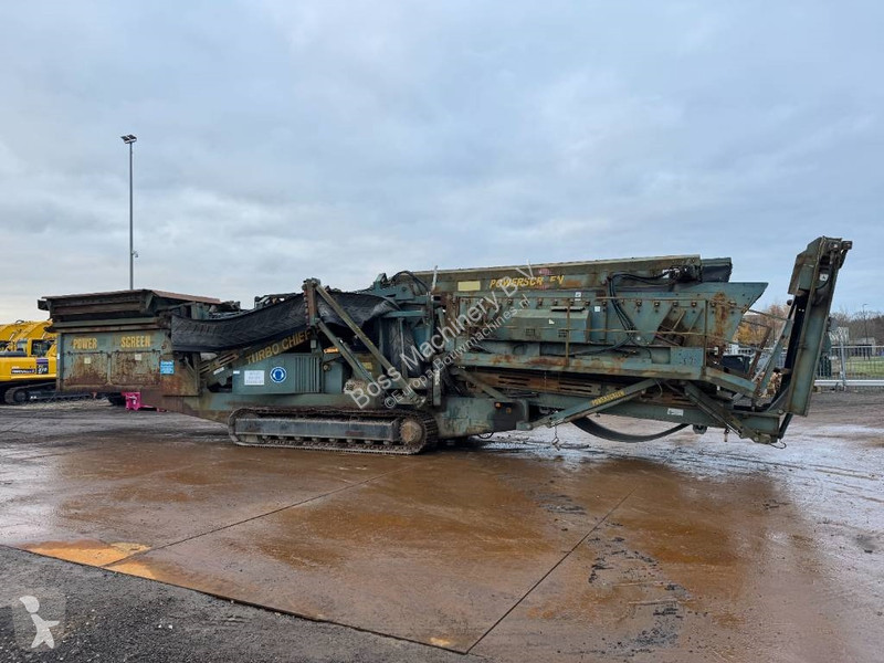 تفتيت، إعادة التدوير Powerscreen Chieftain 1800...