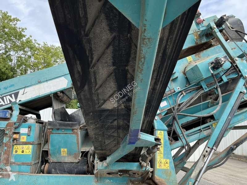 Krossning, återvinning Powerscreen