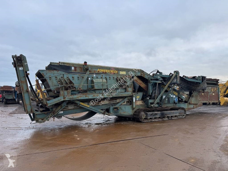 تفتيت، إعادة التدوير Powerscreen Chieftain 1800...