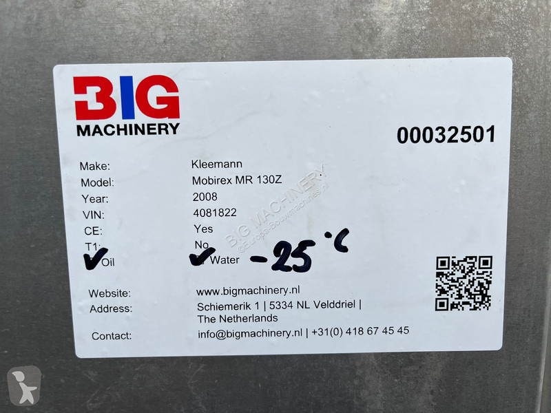 Breken, recyclen Kleemann Mobirex MR 130Z