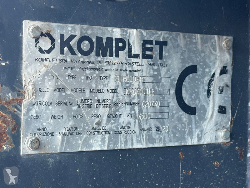 Knusning, genvinding Komplet Lem - RECYCLING...