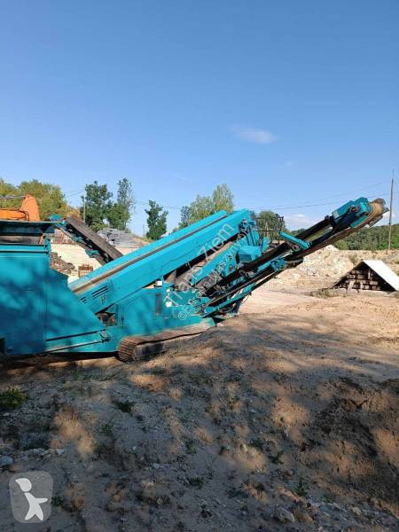 Krossning, återvinning Powerscreen
