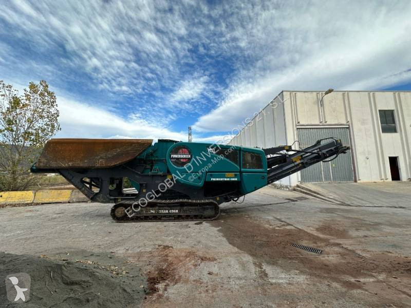 Krossning, återvinning Powerscreen PREMIERTRACK...
