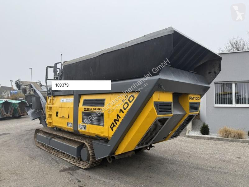 Krossning, återvinning Rubble Master RM 100