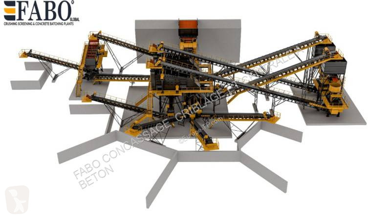 Knusning, genvinding Fabo  TYPE FIXE 500 TPH...