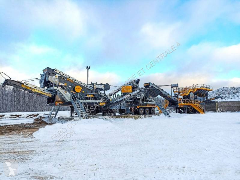 Knusning, genvinding Fabo  MCK-115 SEMI MOBILE...