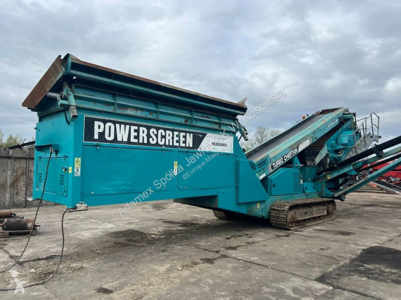 Krossning, återvinning Powerscreen