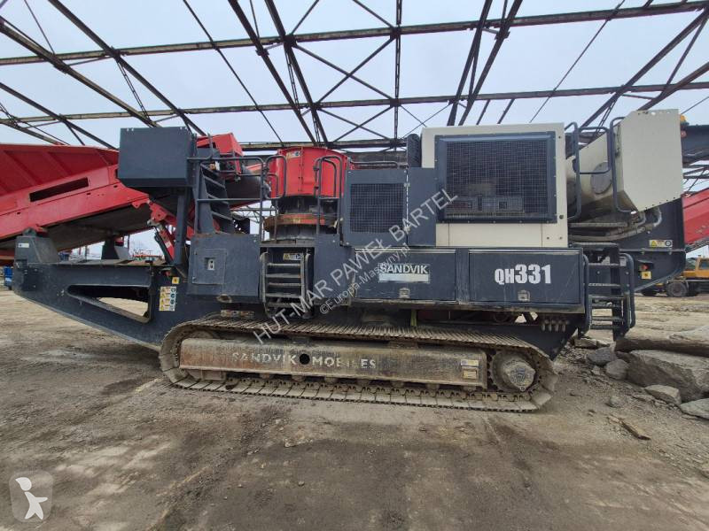 Breken, recyclen Sandvik QH331
