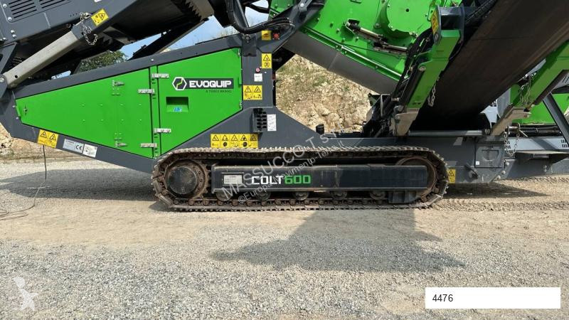 Krossning, återvinning Terex Colt 600