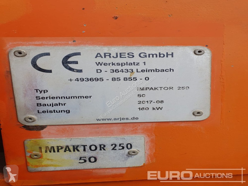 Breken, recyclen  Impaktor 250