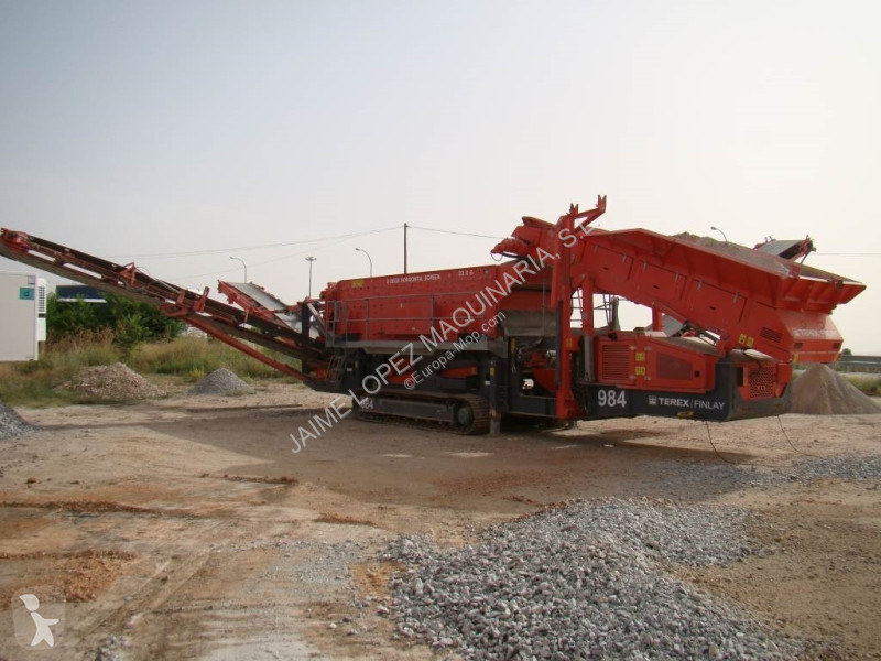 Britadeira, reciclagem Terex FINLAY 984 HORIZONTAL