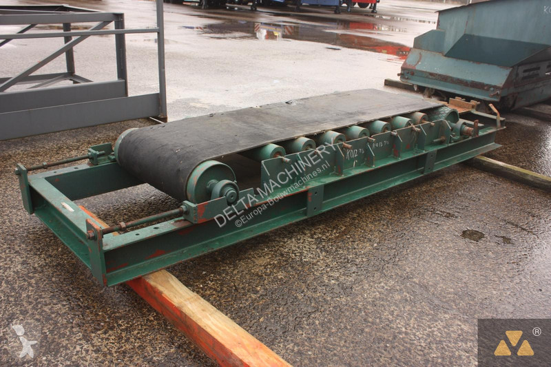 Drvenie, recyklácia  Belt feeder