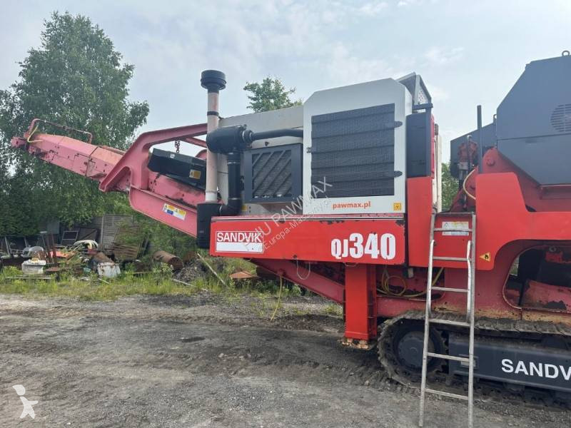 Breken, recyclen Sandvik QJ340