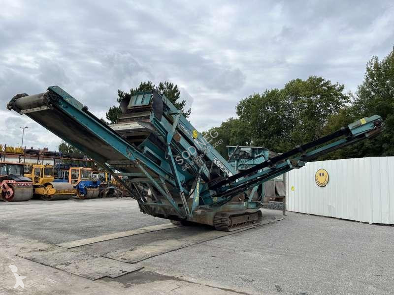 Krossning, återvinning Powerscreen