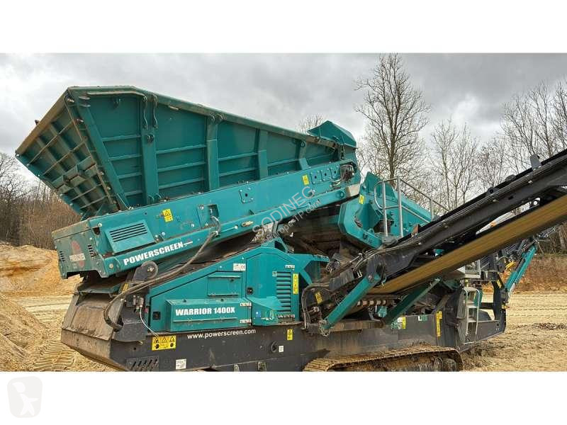 Krossning, återvinning Powerscreen  WARRIOR 1400X