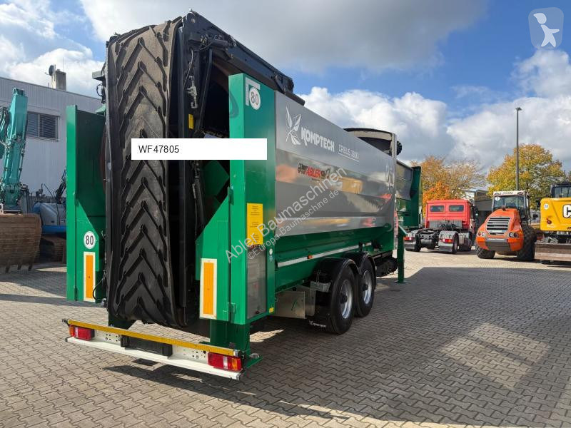 Knusning, genvinding Komptech Cribus 3800 auf...