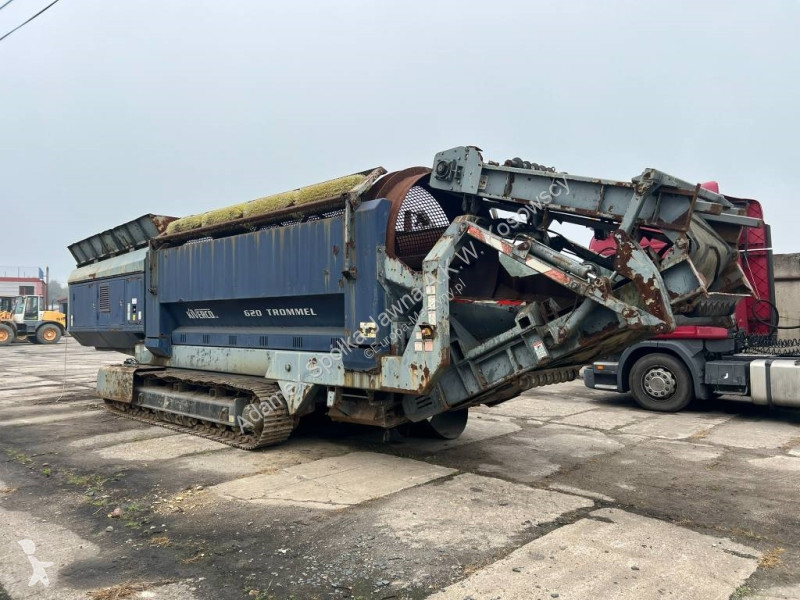 Drvenie, recyklácia Kiverco Trommel 620