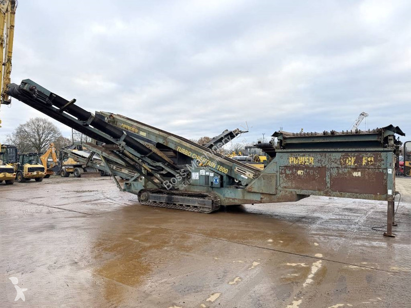 تفتيت، إعادة التدوير Powerscreen Chieftain 1800...