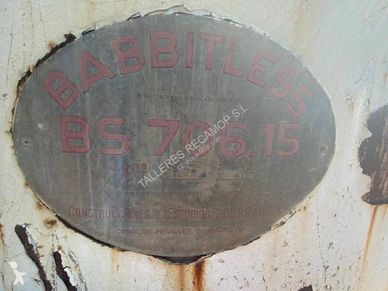 Knusning, genvinding Babbitless BS 706
